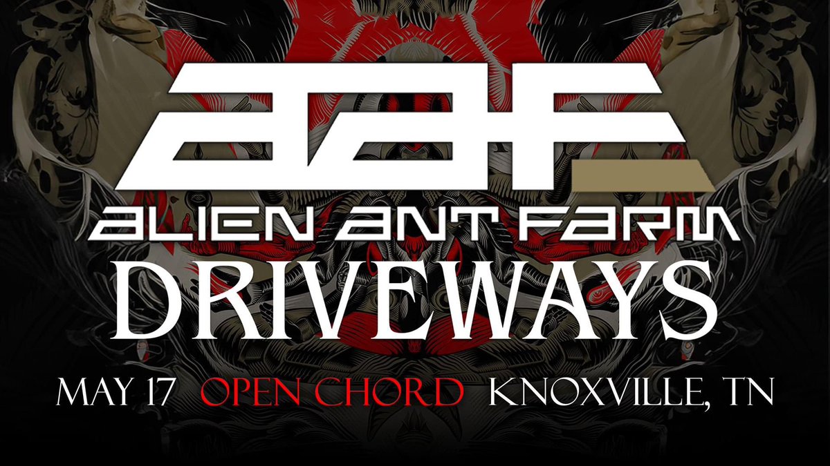 wearehollowwake's tweet photo. We are opening for @alienantfarmAAF & @drivewaysband with Broken Side on 05/17 in Knoxville at @openchordstage. DM us for Fee-Free Tickets! #wearehollowwake #HardRock #posthardcore #knoxville #AAF #drivewaysband #brokenside #Tennessee #metalcore https://t.co/SLto7SMaBt