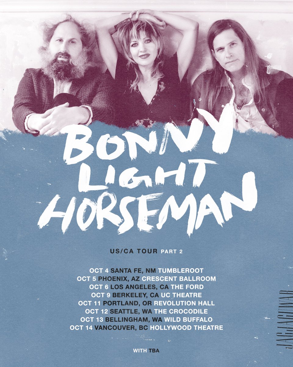 Bonny Light Horseman (@bonnylightband) on Twitter photo More tour dates just announced! Tickets on sale Friday, go get em friends, we love ya 🐎 🐎 🐎 bonnylighthorseman.com/live <a href="/jagjaguwar/">JAGJAGUWAR</a> More tour dates just announced! Tickets on sale Friday, go get em friends, we love ya 🐎 🐎 🐎 bonnylighthorseman.com/live <a href="/jagjaguwar/">JAGJAGUWAR</a>