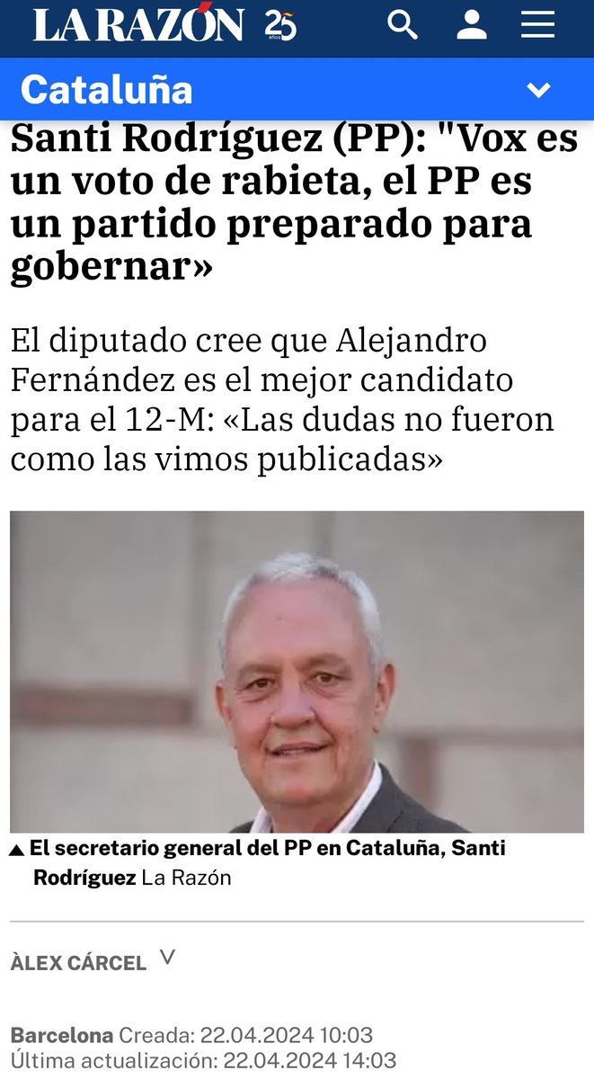 .@ppopular y su habilidad innata para decir una cosa y la contraria, el mismo día y casi a la misma hora. Uno el candidato popular en Cataluña, el otro, el Secretario Geneal del PP en Cataluña. Como para creerse algo!! #EnDefensaPropia