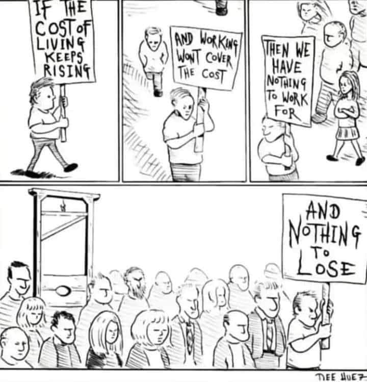 It's getting tense out here.  #nationaldivorce #inflation #costofliving #debt #economy #freemarket #taxation #vacatethestate #optout