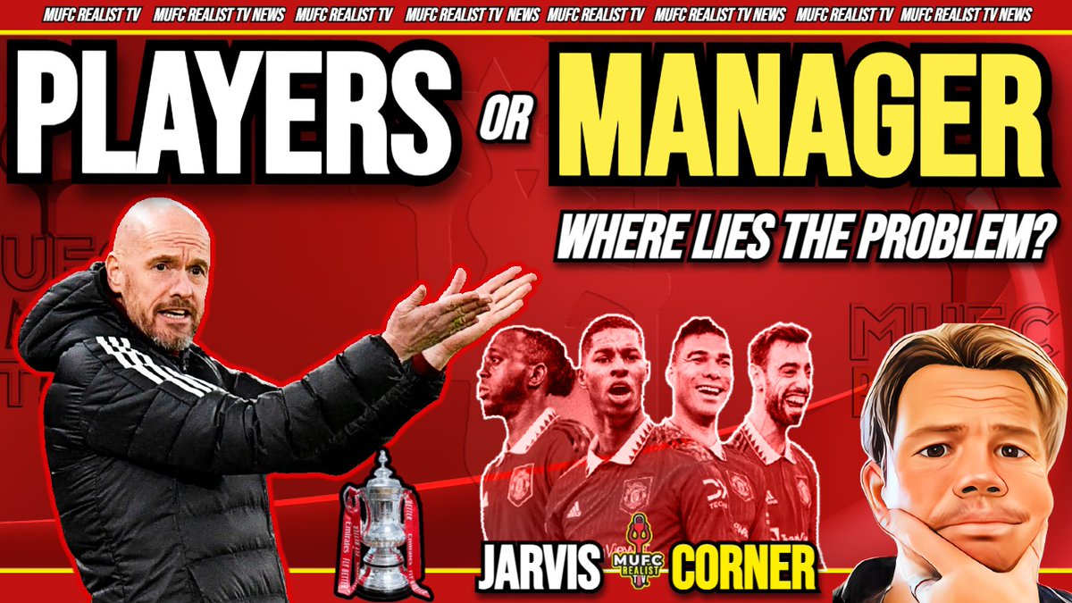 🚨The breakdown at Jarvis corner as usual Monday Night 9 pm uk @MufcRealistTV We have a jam-packed show and good guest pannel. It's the total Jarvis #ManchesterUnited Experience. youtube.com/live/79WXUmc1y…