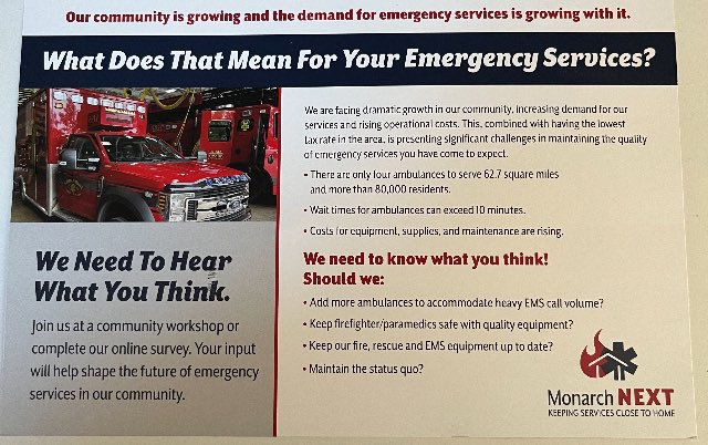 @monarchfpd collaborated with @ChesterfieldCH to siphon off $353 million of our property taxes from school districts and critical services to pay developers so they could build thousands of apartments. Now they want to know how you feel about new taxes. #moleg #mosen #mogov