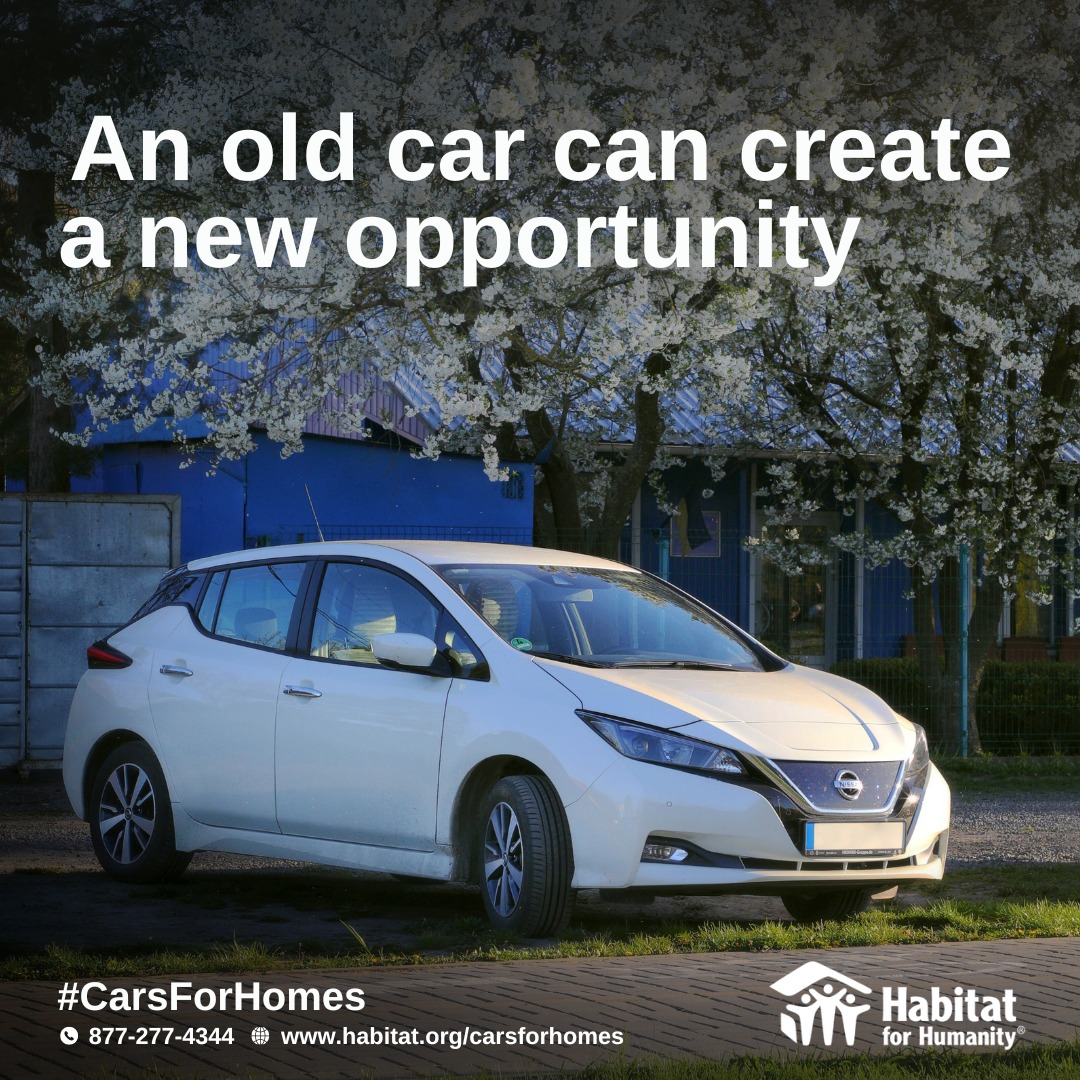 Make a positive impact on the environment and support #affordablehousing by donating your vehicle to Habitat. Visit habitatcaz.org/cars to learn more about how you can help build and repair homes in your community. 🚘🏡🌱 #EarthDay2024
