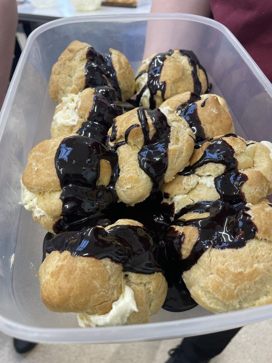 Ridgewood High School CaTs (@ridgewood_cats) on Twitter photo Year 9 made brilliant choux pastry today consolidating their theory on using steam as a raising agent. The pupils were very proud of their products. <a href="/Ridgewood_High/">Ridgewood High School</a> Year 9 made brilliant choux pastry today consolidating their theory on using steam as a raising agent. The pupils were very proud of their products. <a href="/Ridgewood_High/">Ridgewood High School</a>