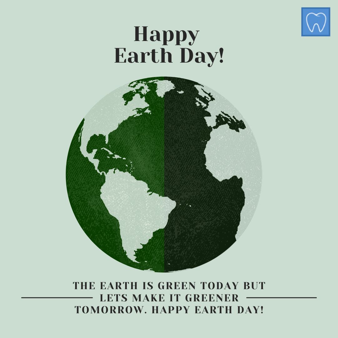 Plant seeds of change today for a greener tomorrow. Happy Earth Day! #EarthDay #SeedsOfChange #GreenerTomorrow #dentist #dentalcare #avrildsouzadmd #cosmeticdentist #ortho #orthodontist #pediatricdentist #ny #nydentist #schenectady #schenectadydentist