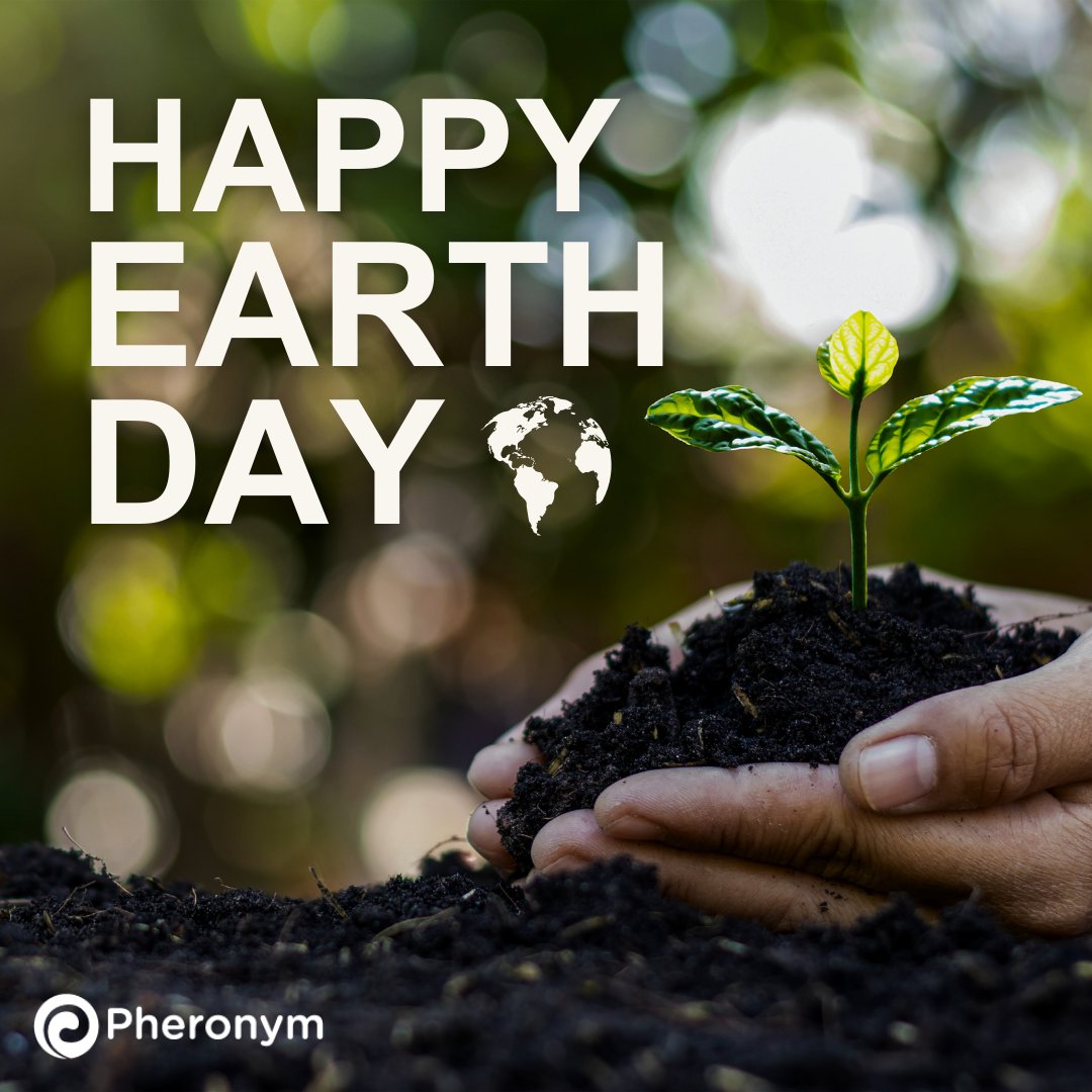 Happy Earth Day! 🌎 Pheronym is helping our earth by providing climate smart, decarbonized agricultural pest control, and our solutions also help improve soil biodiversity. This year we're celebrating #EarthDay at @SFClimateWeek! #protecttheplanet #soilbiodiversity