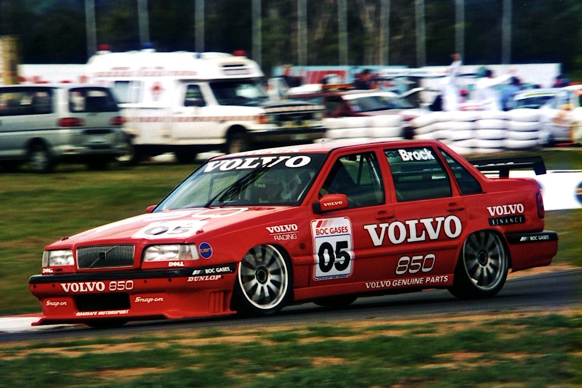 RSF_Motorsport's tweet image. Peter Brock, Volvo 850.
Australian Super Touring Championship (Winton), 1996.
 
#Touring #ASTC #Winton #Brock #Volvo