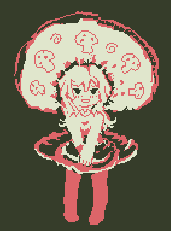 wieldadventure's tweet photo. I've been hard at work in the mushroom mines making new girls for the steam release!  ⱄⰔ ⛏️ Here's a little sneak peek... https://t.co/BfEn0xYnjc