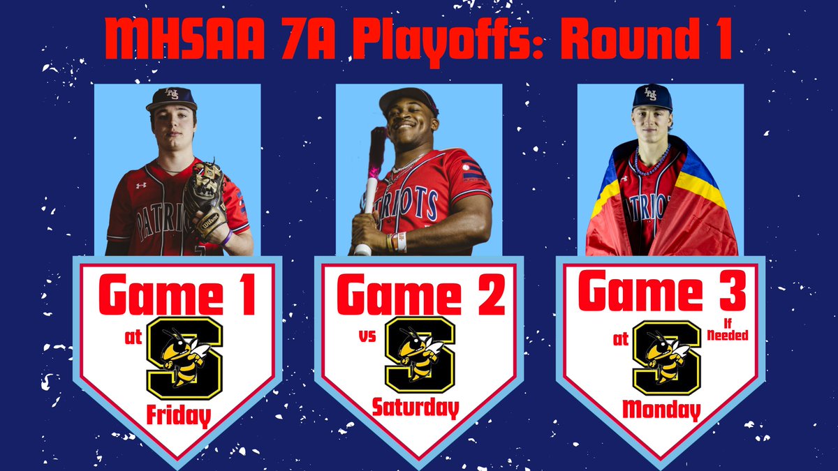 Playoffs are here! We'll face <a href="/StarkvilleBB/">Starkville Baseball</a> in the 1st round!