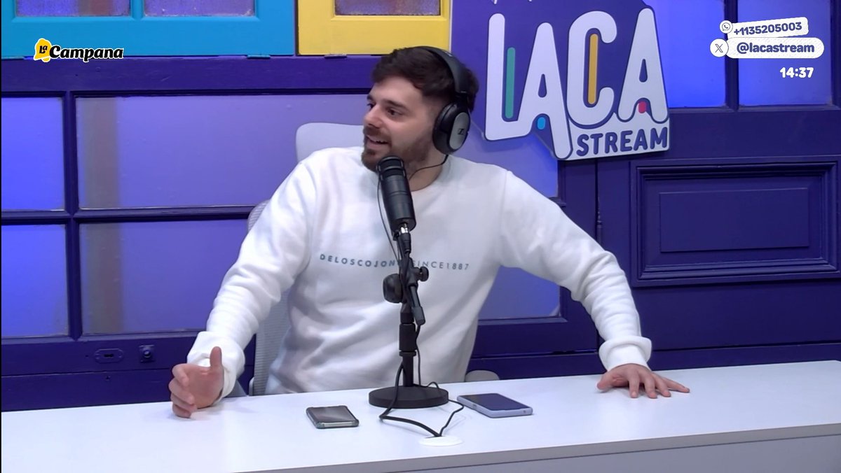 lenatauro's tweet photo. Ya prendidos a @lacastream #lacampana 
Aguante @agustinguardis @francocasellaok https://t.co/8QHpDaPPjW