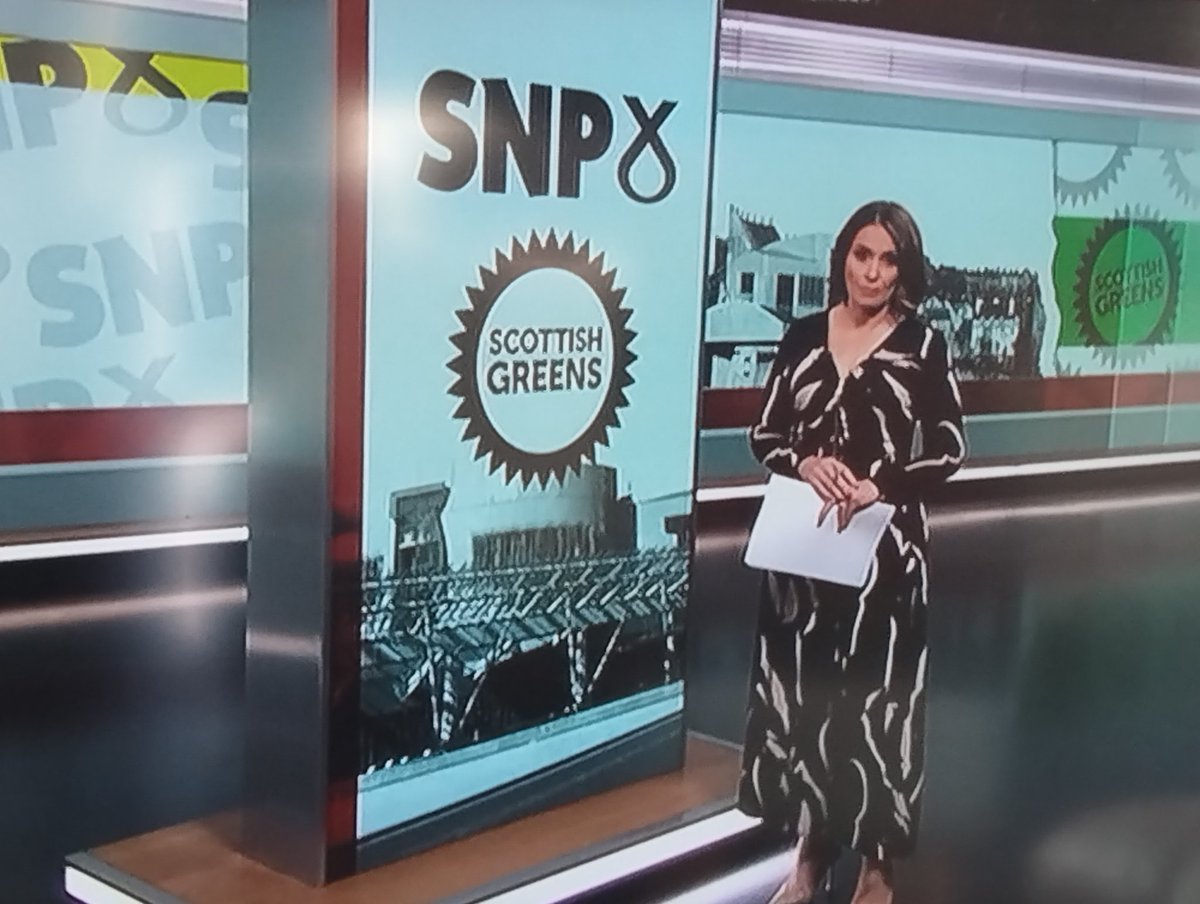 I note that #ReportingScotland's 'speculation' story about the #SNP / #GreenParty coalition agreement, has been upgraded from lunchtime to be their lead 'story' this evening! #BBCBias