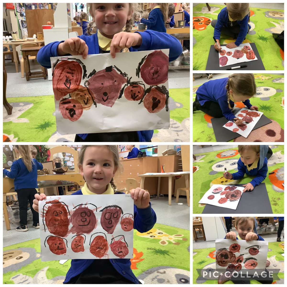 We listened to the story ‘The Skin You Live In’ and explored the paints to mix different skin tones to help us create people🥰This helped us to explore our value of the month diversity, by showing us that we all live in our own skin and it’s just us being ourselves❤️@cwmffrwdoer
