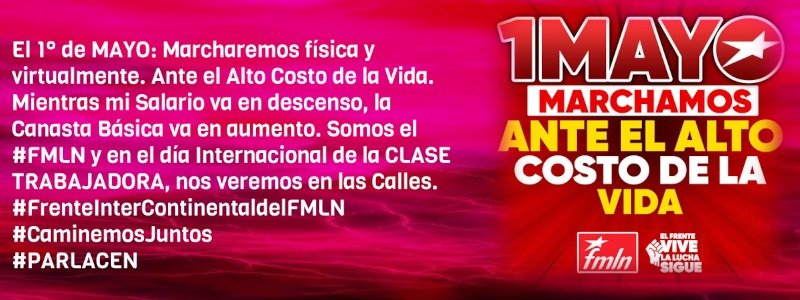 #FMLN
#FrenteInterContinentaldelFMLN 
#CaminemosJuntos