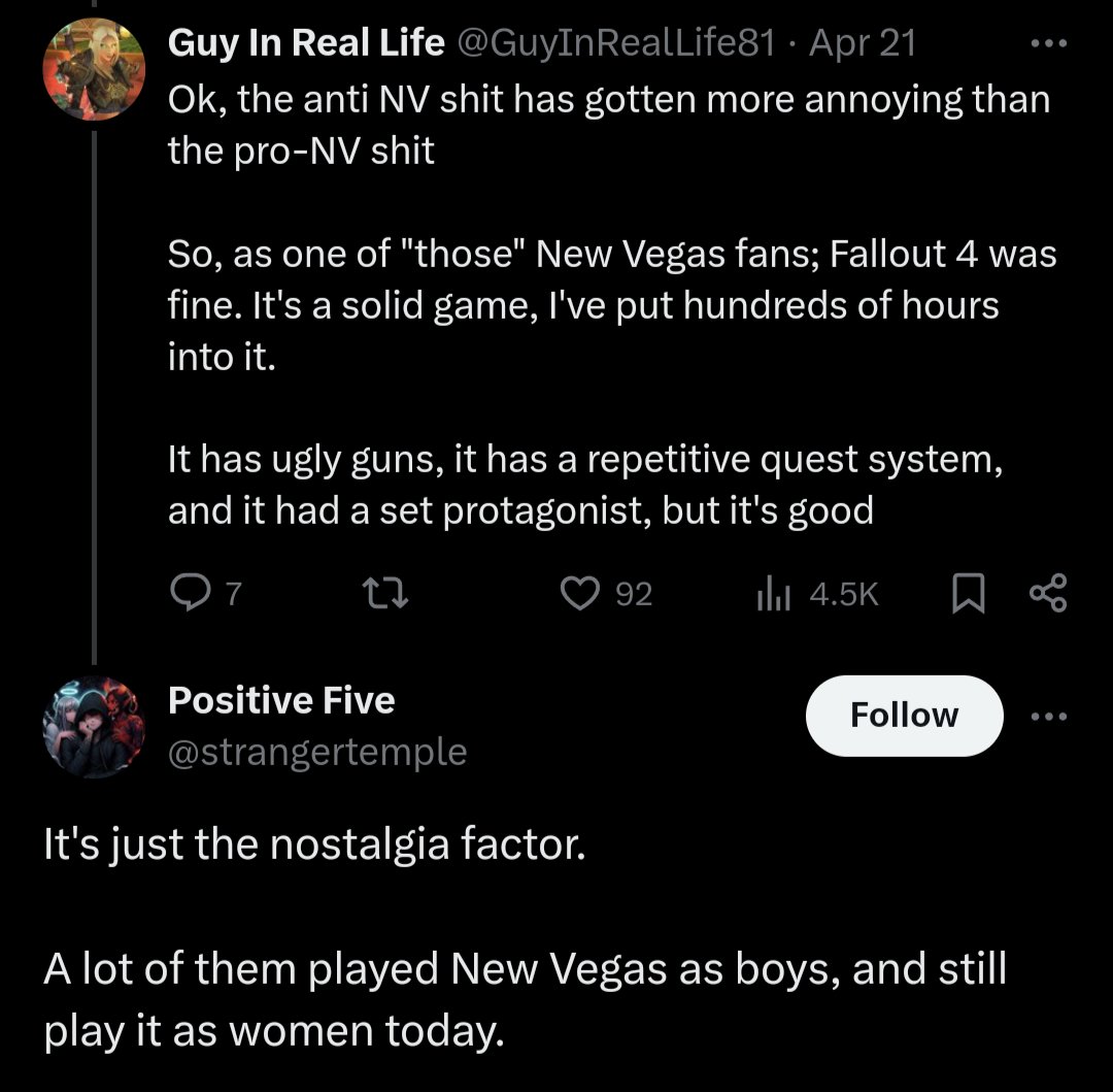 This is the funniest Fallout New Vegas joke I've ever read