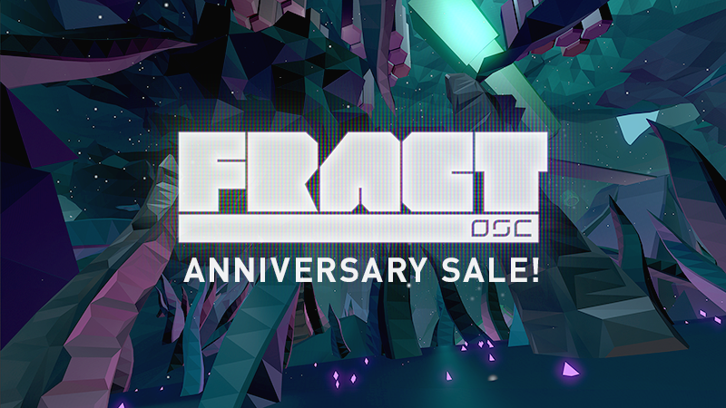 And to celebrate a decade of synth, FRACT is %66 off! If you haven't picked it up yet, the FOMO must be eating you alive. store.steampowered.com/app/243220/FRA…