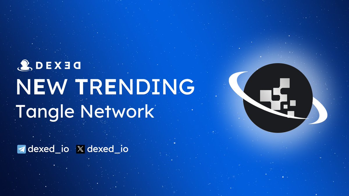 dexed_eth's tweet image. 🔥 #ETH TREND ALERT

Tangle Network $TNET - t.me/TnetNetwork #TNET
📄 CA : 0x3916Ea28CCCc5cE0A58535Dd2635a5C12Ddd4457
📈 Chart : dexed.io/app/eth/0x3916…

🚨 $DEXED Launching soon : dexed.io