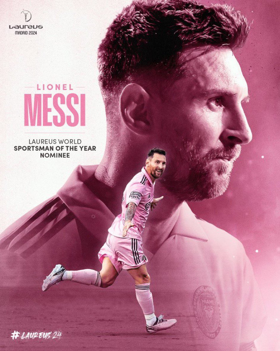 WeAreMessi's tweet photo. Will Leo Messi win the Laureus World Sportsman of the year award again, today? https://t.co/GXsExoQ89r