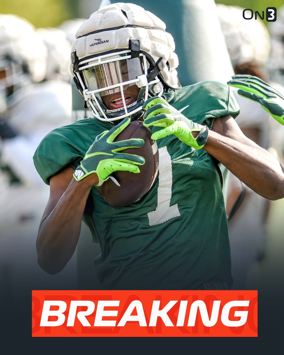 NEWS: Michigan State WR Antonio Gates Jr. has entered the NCAA Transfer Portal, @PeteNakos_ reports. He is the son of NFL legend Antonio Gates. on3.com/college/michig…