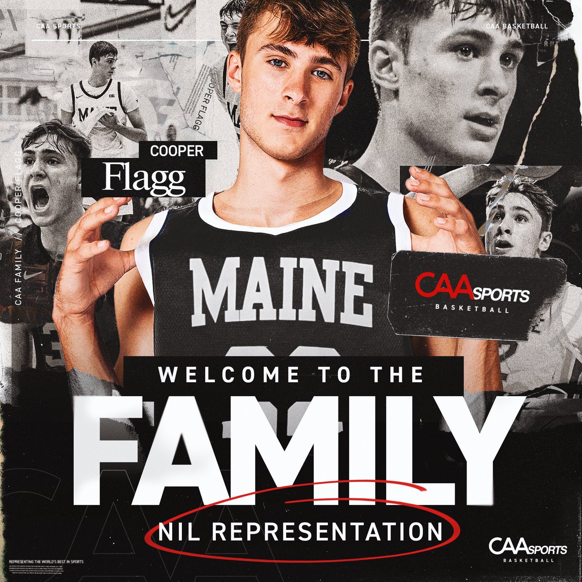 We are excited to welcome @Cooper_Flagg to the family for NIL representation!