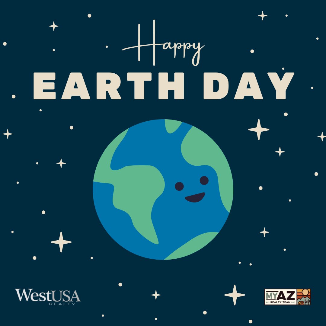 Happy #EarthDay! Let's join hands to protect our planet and ensure a brighter, greener future for everyone! 🌎💚 What Earth-friendly activities are you participating in today? Let us know!

#EarthDay2024 #Realestateagents #phoenixhomes #WestUSARealty #MyAzRealtyTeam