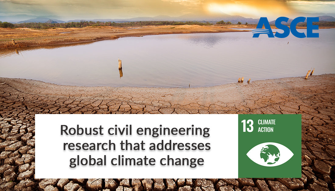 🌍 This #EarthDay, we are honoring civil engineers’ role in protecting our environment. They’re building resilient infrastructure to combat global warming and extreme weather events.

📚 Special Collection on #UNSDG Goal 13: Climate Action: ascelibrary.org/sdg_climate_ac…
