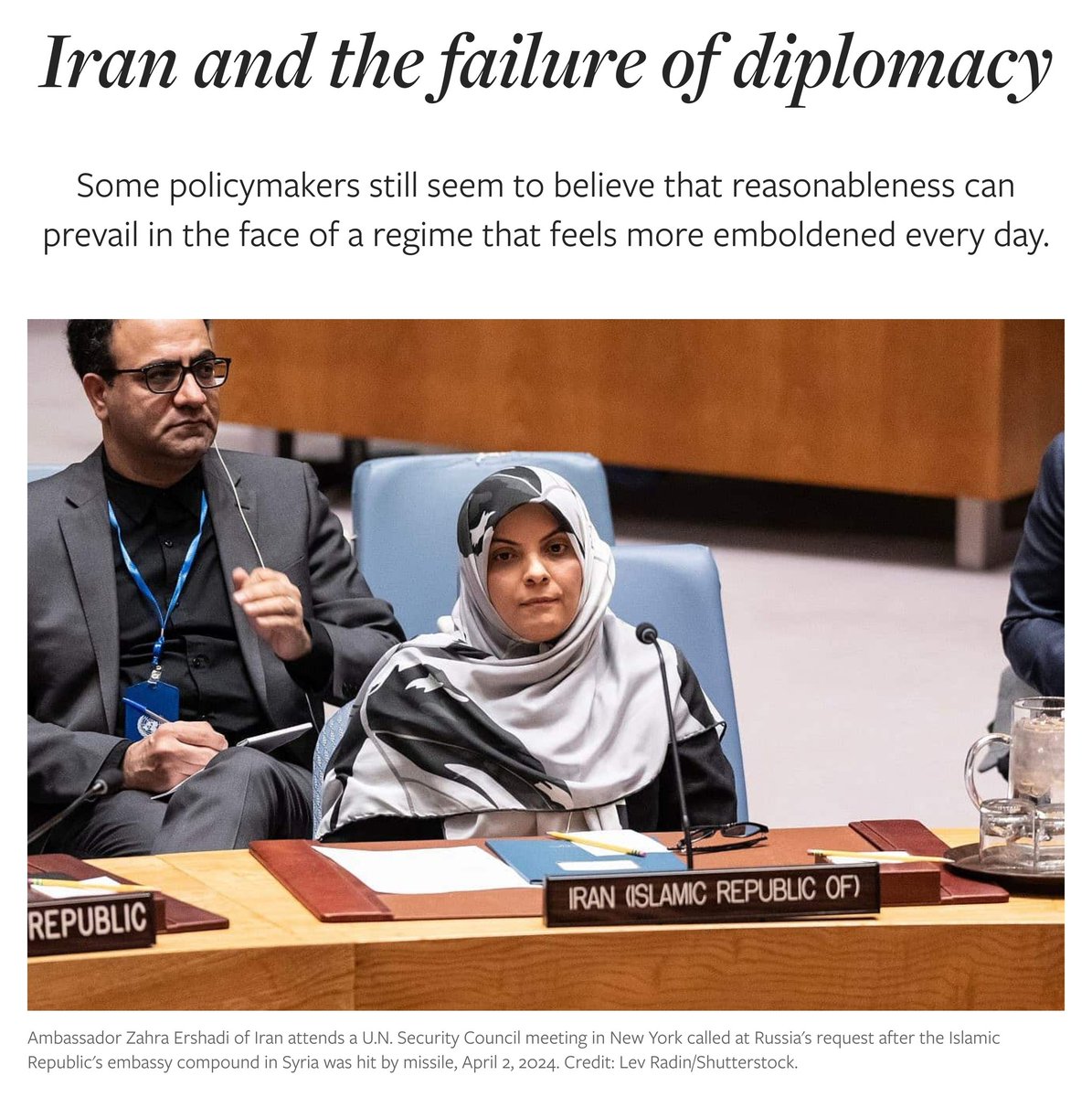 'The Iranian missile barrage revealed to the world what Israelis have known for decades—that the Islamic Republic is dedicated to Israel’s erasure.' In a @JNS_org op-ed, AJC Europe Director @srodan details what's at stake and the key steps the international community needs to…