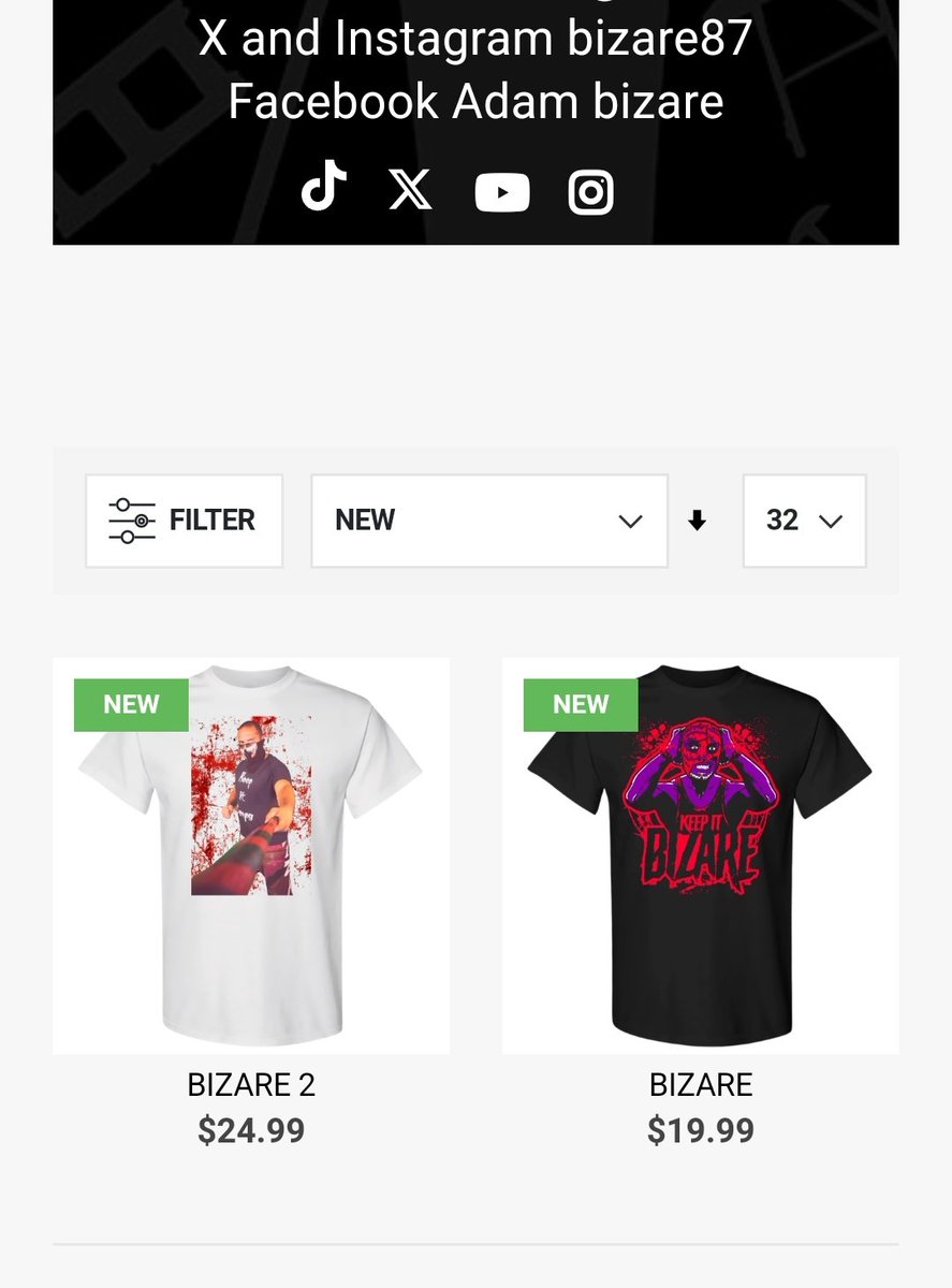 bizare87's tweet photo. I moved my t-shirts to @PWTees
@GrimsToyShow @UWAElite @4MonsterFactory @WeR1Vibez @WrestlePro #bizare #newjersey #MonsterFactoryLLC #wrestlepro #uwaelite #gts #prowrestling #prowrestling https://t.co/ttNtca8Hvg
