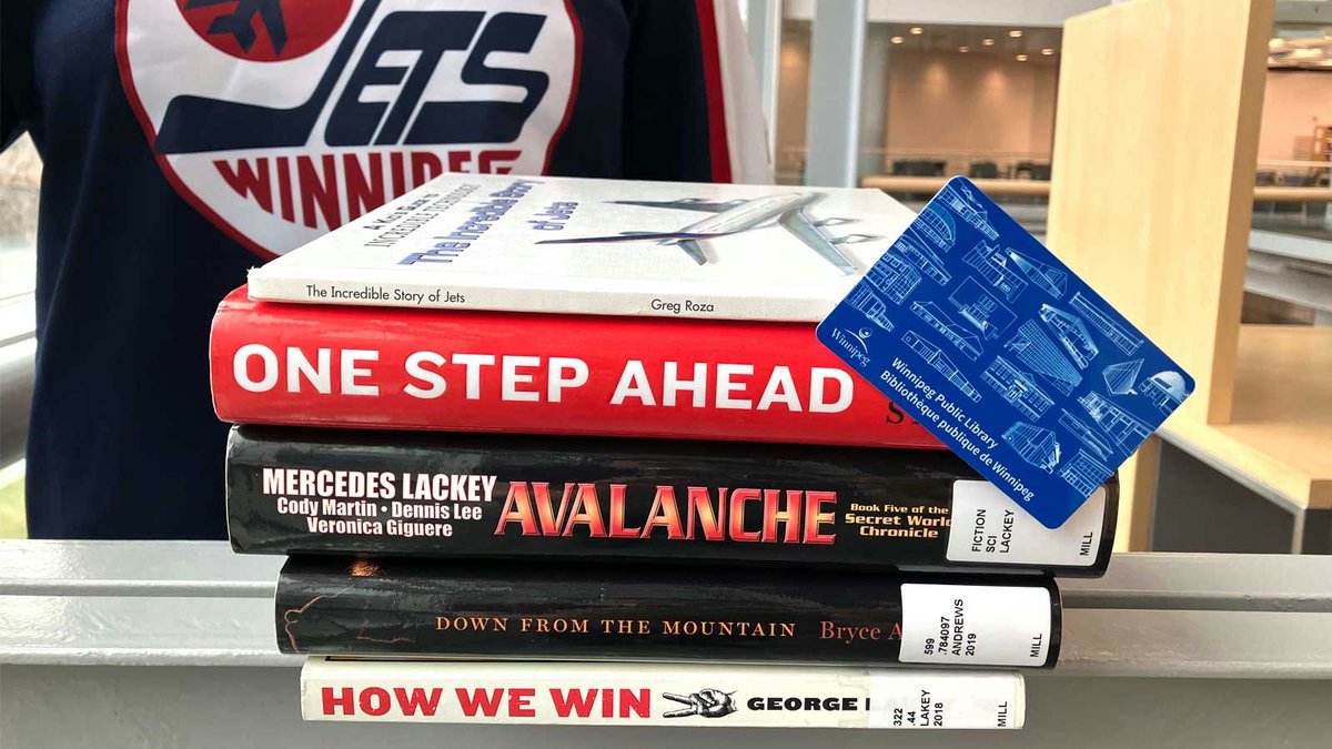 The Incredible Jets are one step ahead! The avalanche can only go down from the mountain. That’s how we win! #GoJetsGo #NHLJets @nhljets  @cityofwinnipeg  @ScottGillingham  @DowntownWpgBiz  @EDWinnipeg  @TourismWPG  @denverlibrary @Avalanche @CityofDenver