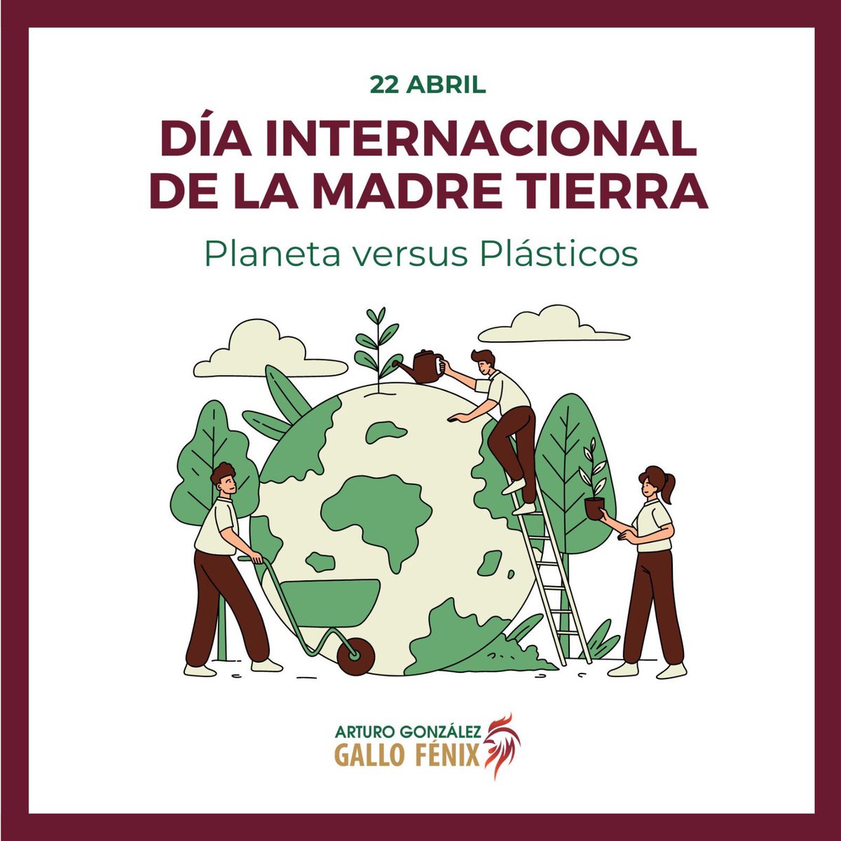 Este año el #DíaInternacionalDeLaMadreTierra tiene como tema la lucha que enfrentamos contra la basura de plástico. 

Como sociedad, gobiernos y empresas, necesitamos comprometernos a un mundo más limpio y sano. El planeta es para las futuras generaciones y para las especies.