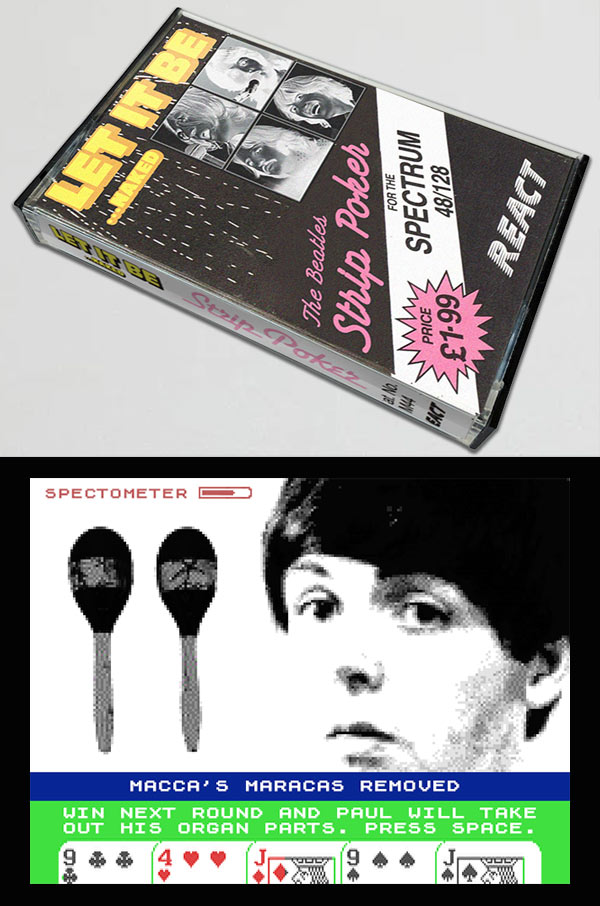 Could be real? Just saying 😇🕹️👌

#zxspectrum #strippoker #beatles #letitbe #fun #nostalgia #retro