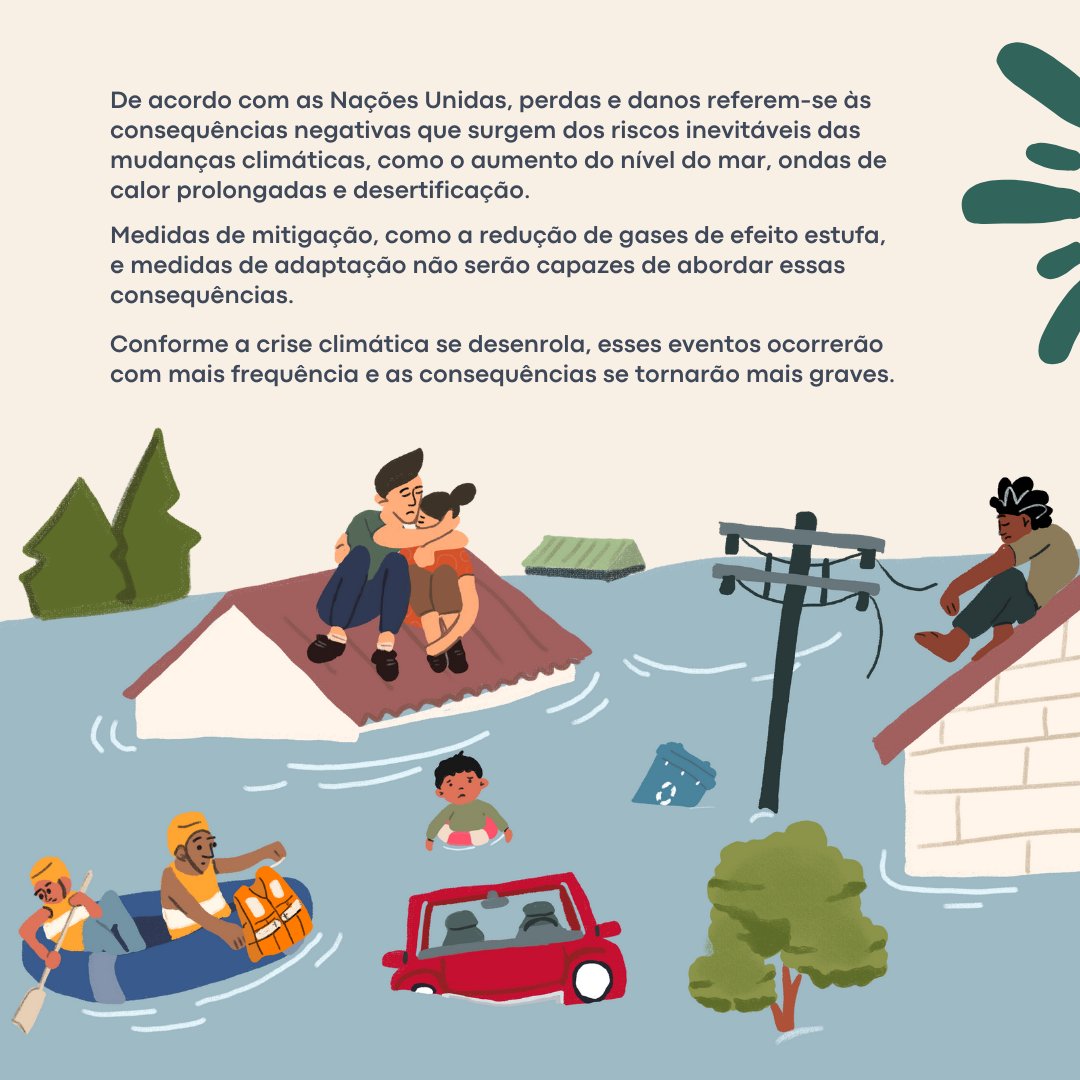 unicefbrasil's tweet photo. Se você acompanha as notícias climáticas, talvez já tenha ouvido falar sobre perdas e danos. Você sabe como isso afeta os direitos das crianças?

Deslize e explore este guia para saber mais.

#DiadaTerra

(o carrossel continua abaixo) + https://t.co/TyOrHOmRf1