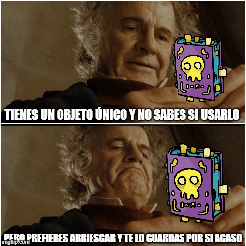 Después de todo, ¿por qué no ser avaricioso? Podríamos llevarnos 4 monedas... ¡O el Ópalo Diamantino! ¡Muajajaja!