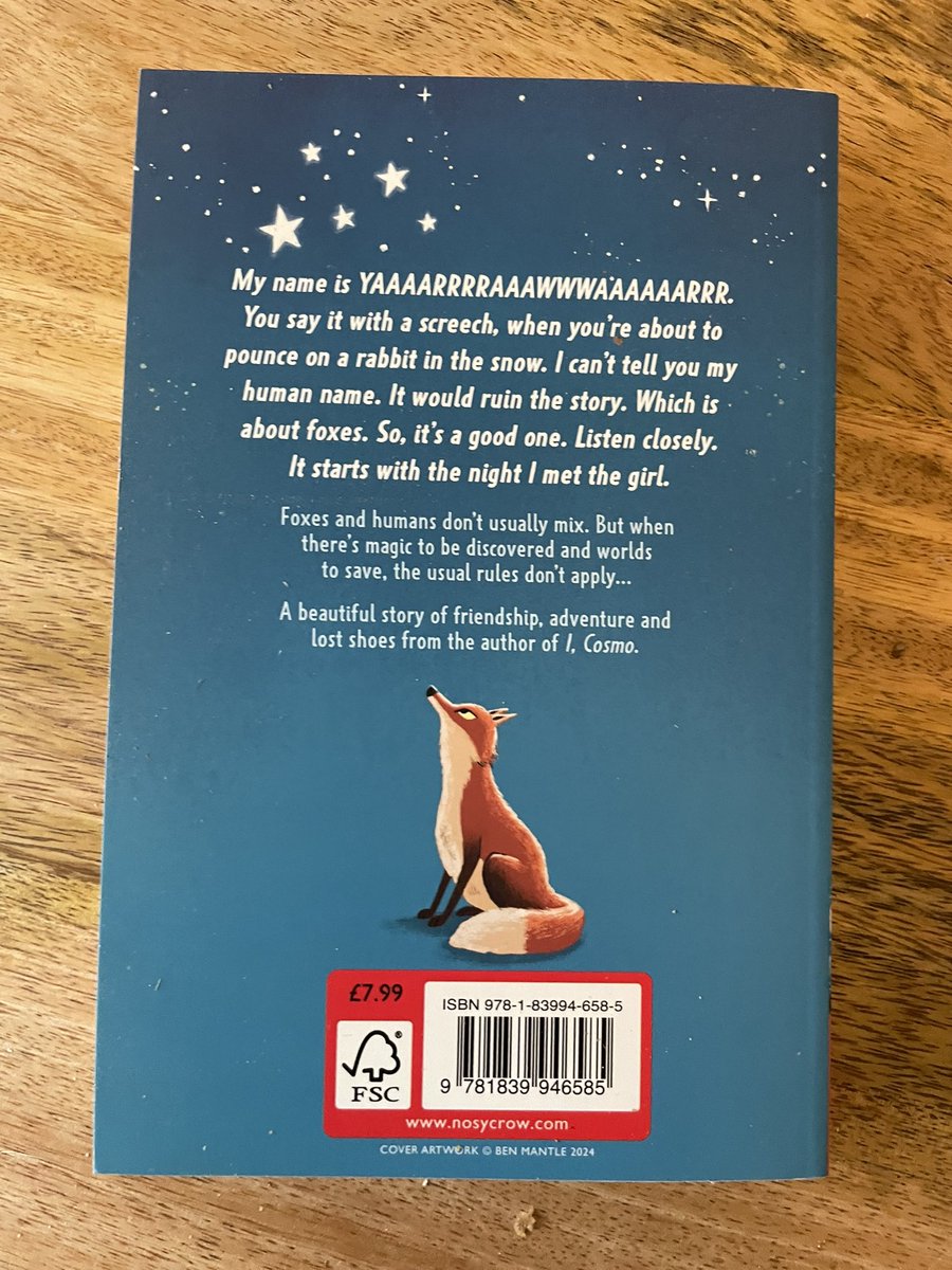 KevC46's tweet image. I was lucky to read a proof of #ShadowFox @carliesorosiak and I am truly grateful to the lovely team @nosy row for this stunning finished copy of this beautifully written and deeply empathic story of friendship, adventure… and lost shoes. You have made my day 🩵🦊📚🎉