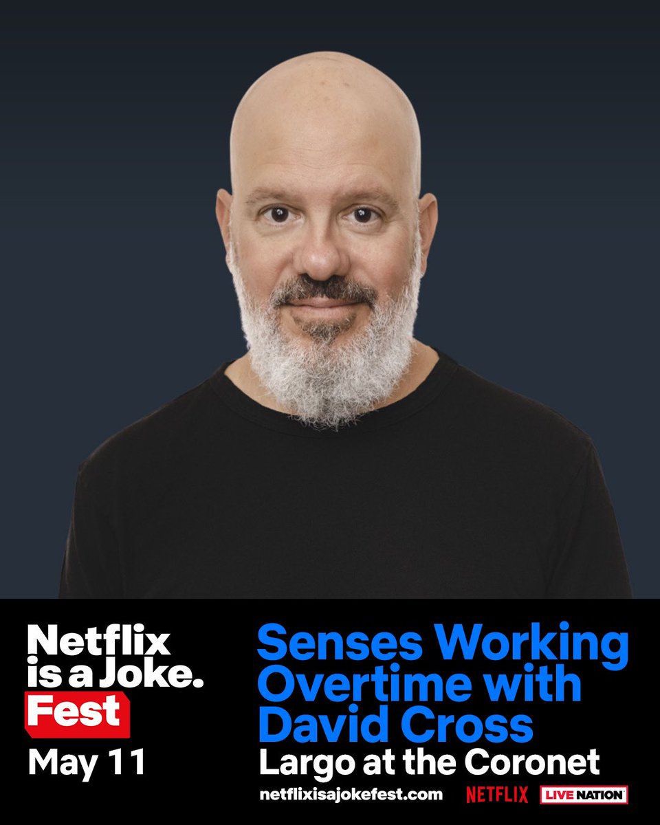 LATE SHOW ADDED @netflixisajoke @LargoLosAngeles ... with special guest to be announced soon! Link to tickets: wl.seetickets.us/event/senses-w…