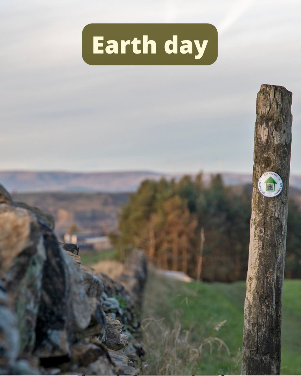 Leave only footprints🚶‍♂️💚 Yesterday was #EarthDay2024 and we're all about walking the GM Ringway sustainably: 🌱Stick to paths 🌱Carry rubbish and dispose of it properly 🌱Observe wildlife from a distance, especially near young. #SustainableHiking #LeaveOnlyFootprints