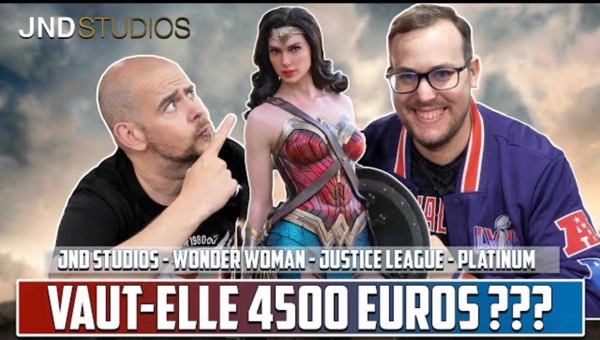 4500 Euros !! Sérieux ???  JND Studios Wonder Woman Platinum Justice League
youtu.be/_wY9LikO2s8