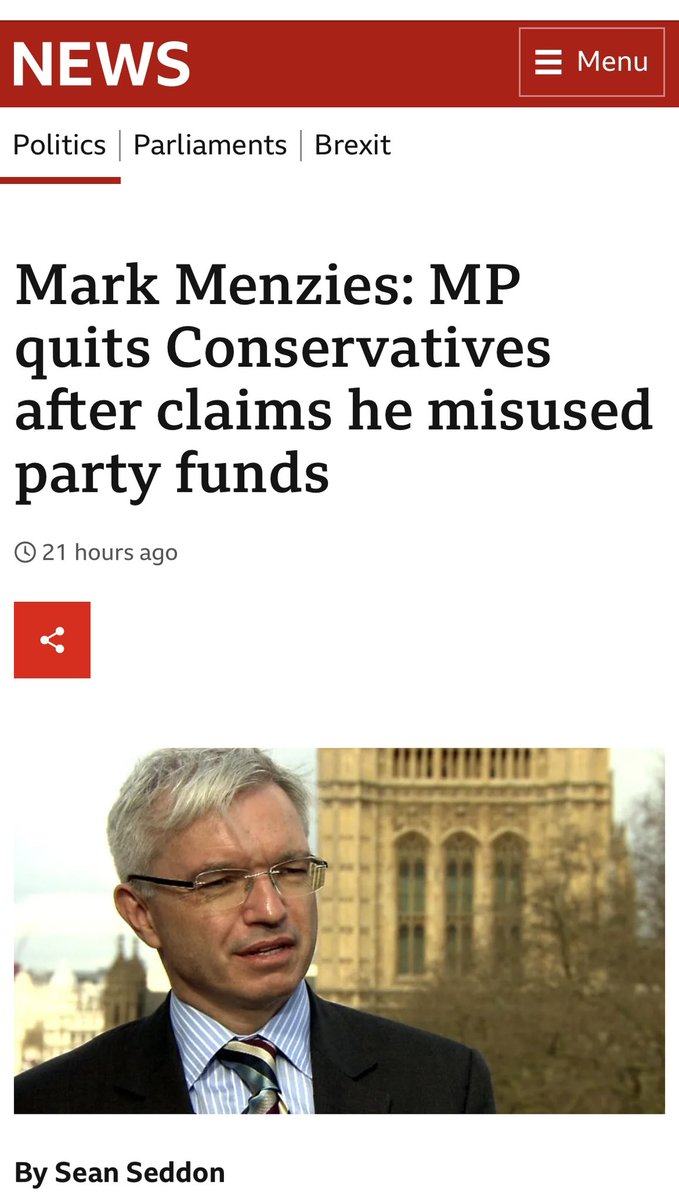 So Menzies still draws his salary etc…!!! What would happen if we stole work’s money ..??? We would be sacked and prosecuted.!!!! This is all very wrong.