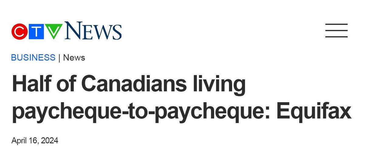 The reality vs spin of @justintrudeau nomics. 👇🏼. Already unprecedented #WealthInequality will skyrocket higher as Trudeau's economic, climate & immigration policies/ideology continue to undermine wage/productivity growth.  #Budget2024 #cdnpoli #Com