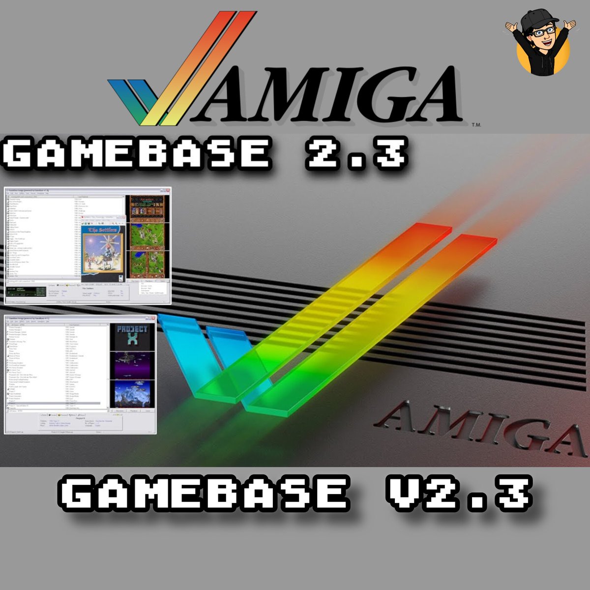 justjamie1983's tweet photo. For everyone interested in yesterday's CPC Games CD which is loosely based around Gamebase. Did you know about Amiga gamebase 2.3? Thousands of games, artwork too.
https://t.co/9xj7FqdVrg
#amiga #CommodoreAmiga #gamebase #amiga500 #emulator #justjamie1983 https://t.co/KtoG3OIOxE