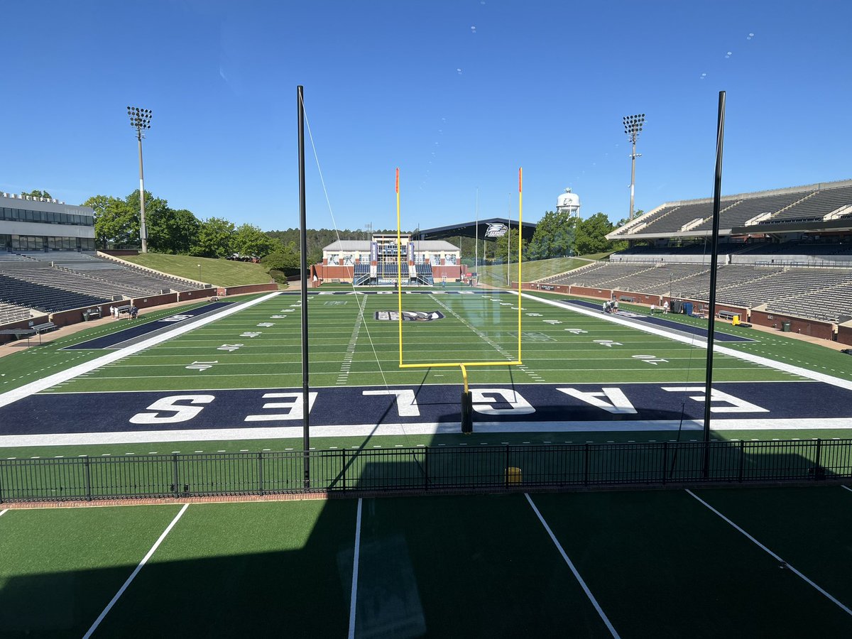 Had a Great Visit these past 2 weekends at Georgia Southern! Amazing facilities and hospitality @GSAthletics_FB @CoachTaylorReed @Coach_MKemper