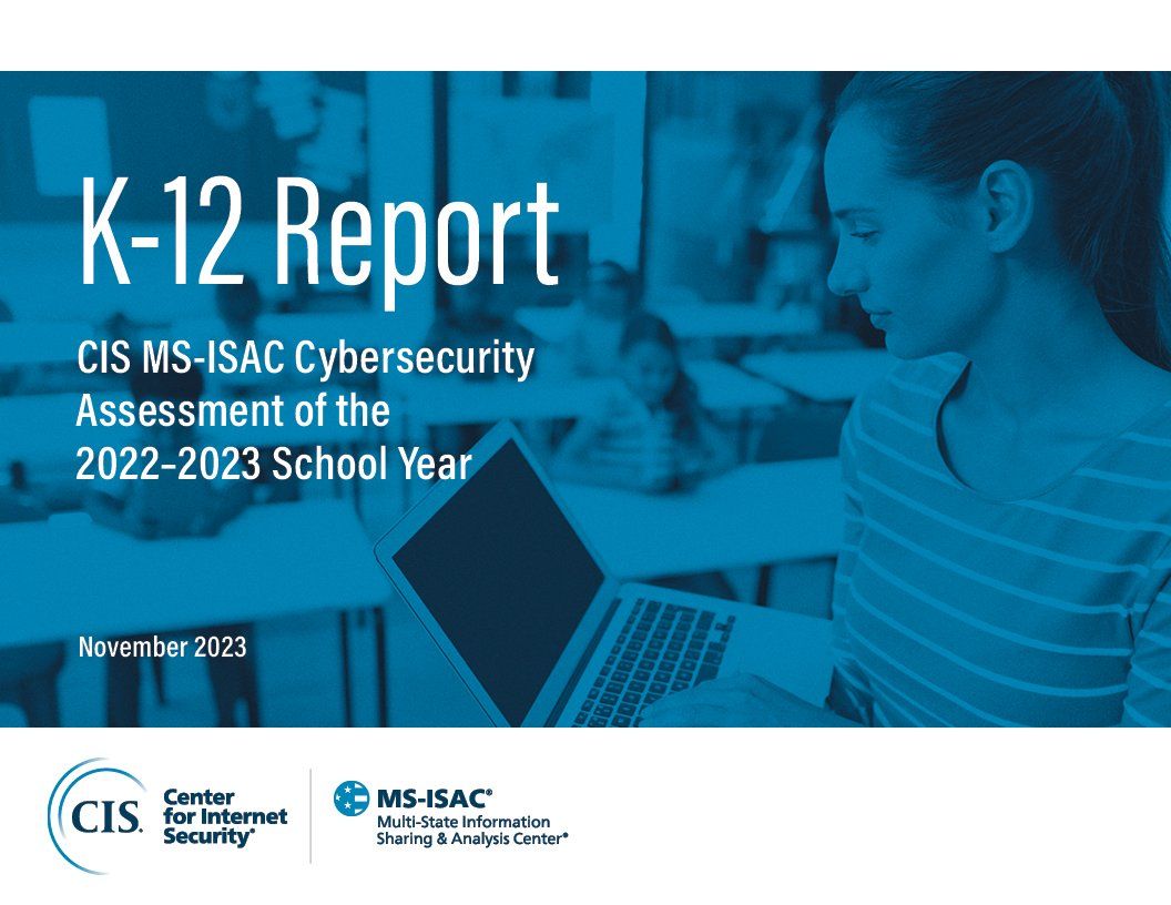 Uncover the crucial security issues impacting K-12 districts, as presented in the latest K-12 Report by the MS-ISAC. Enhance preparedness and safeguard student data. bit.ly/3w11Ol7 #k12tech #cybersecurity