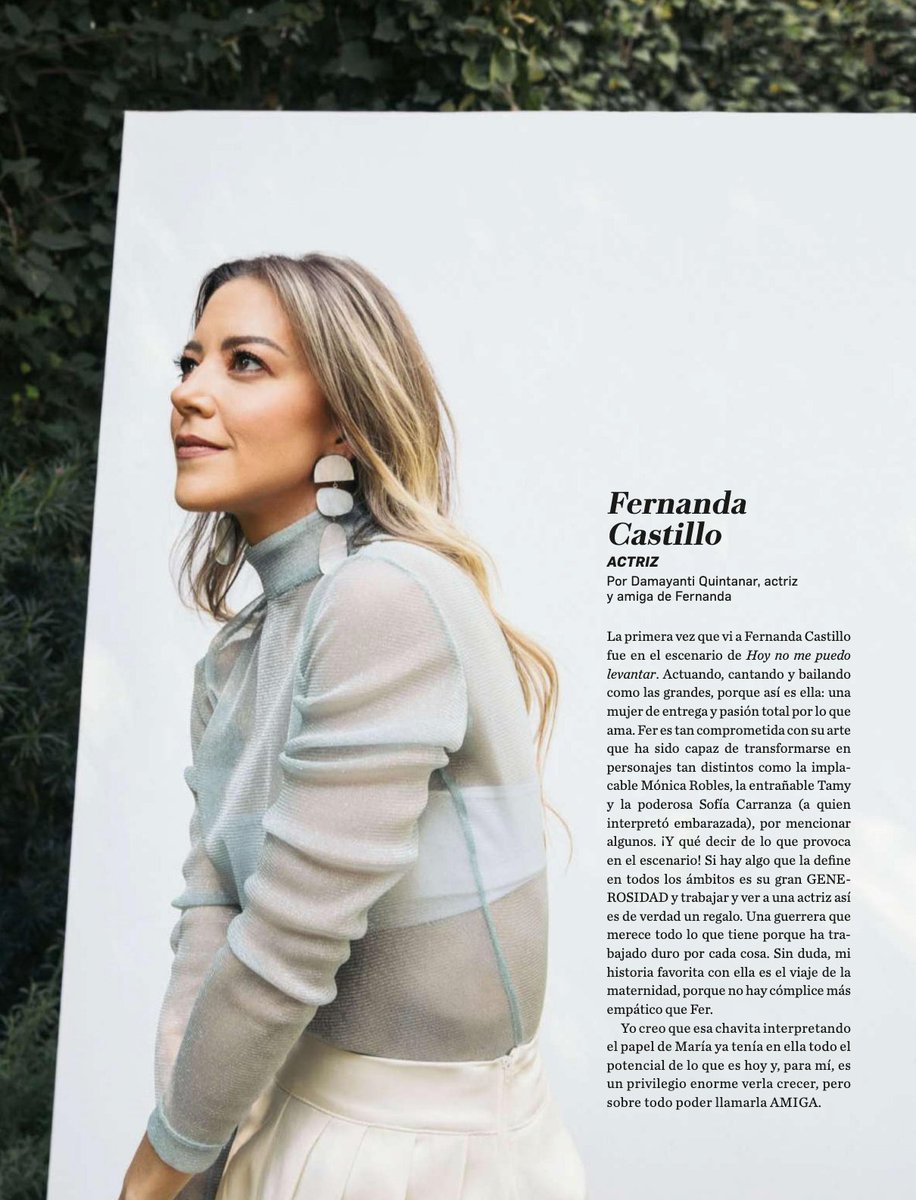 Nuestra querida Fernanda Castillo forma parte del artículo principal de la portada de marzo de la revista Quién, usando nuestro body de la colección de #Disney100 🤍