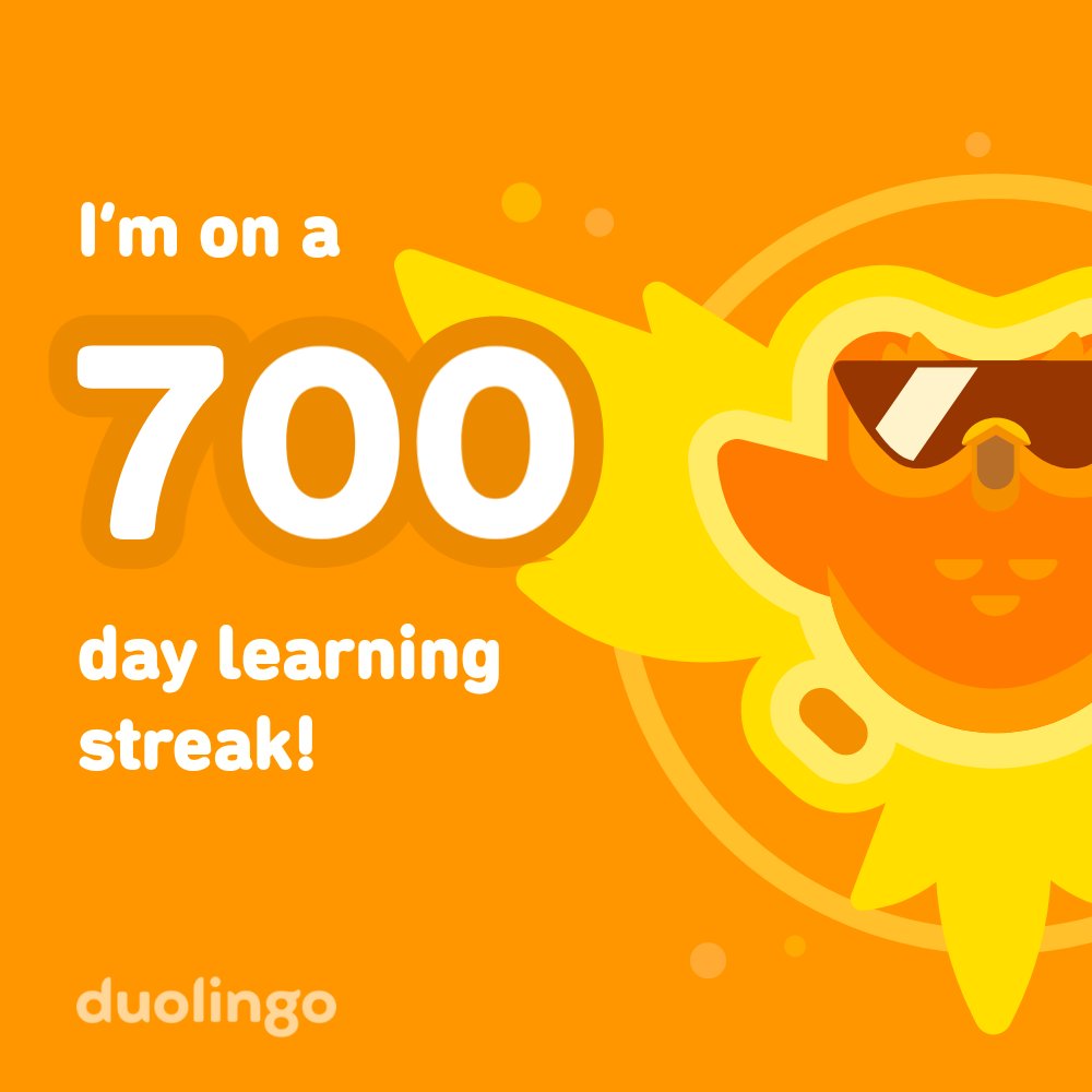 Learn a language with me for free! Duolingo is fun, and proven to work. Here’s my invite link: invite.duolingo.com/BDHTZTB5CWWKSN…