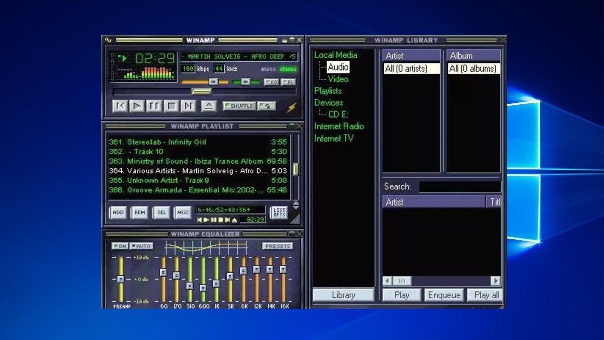 26 years ago today the world first saw Winamp. Released in 1996 this just may be the peak user interface and user experience on Windows. 4 years later it was sold to AOL but still alive. I admit I purchased a Windows laptop just for Winamp that I use today. Long live Winamp!