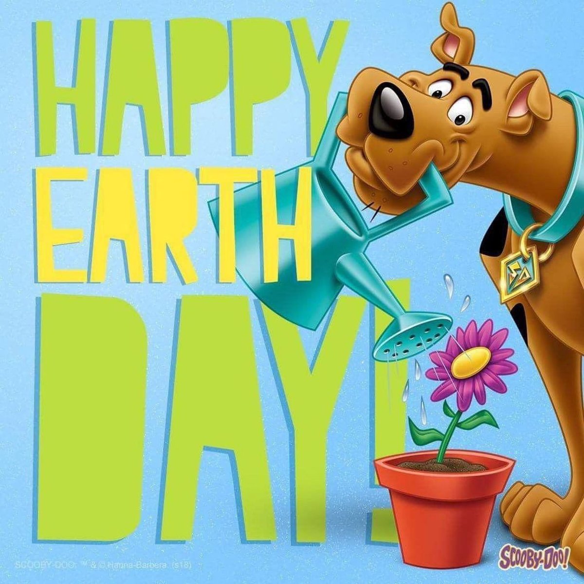 Happy Earth Day from Scooby-Doo and the crew! 🌎 #ScoobyDoo #EarthDay #Earth