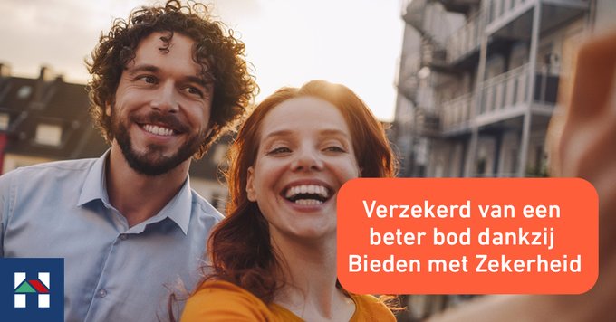 Wil je een bod uitbrengen zonder voorbehoud van financiering? Dan is Bieden met Zekerheid misschien iets voor jou. Deze verzekering dekt de kosten die je moet betalen als de financiering niet lukt. Jouw Hypotheker kan je er meer over vertellen!  

🔗 loom.ly/J3k4VUM