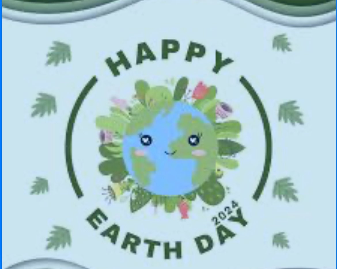 Be kind to the Earth in every action, every day! Happy Earth Day @TVDSB!