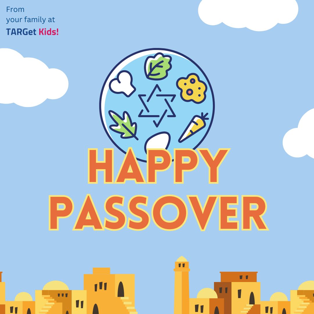 TARGet Kids! would like to wish all those celebrating a Happy Passover!✡️✨ #Passover is an eight day Jewish holiday which commemorates the Hebrews' liberation from slavery in Egypt