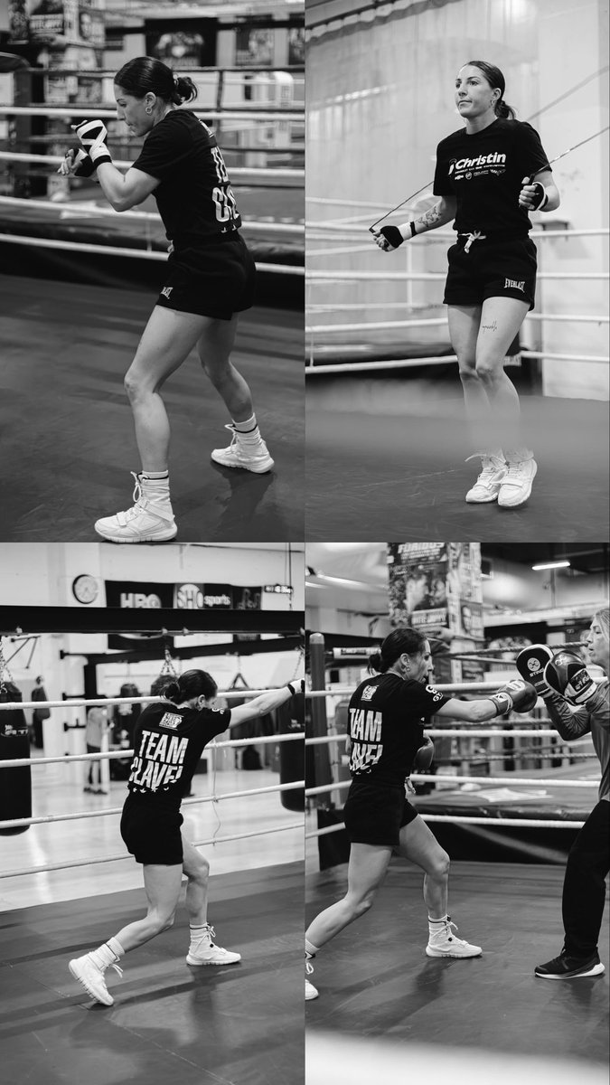 Ok Monday , lets do this! 💪🏼🥊 @BoxCoachDan #boxing #womenboxing #trainingcamp #athletelife #may16th #groupeYM #gym 📸 @doriangproductions