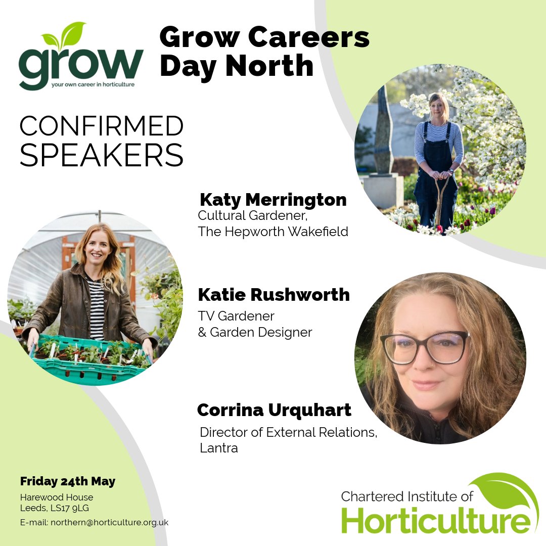 Come along and take part, open to all current and prospective horticultural students, school-leavers, career-changers and early-career horticulturists. 👩‍🏫Hear from a range of inspiring speakers and take part in hands-on workshops and demonstrations